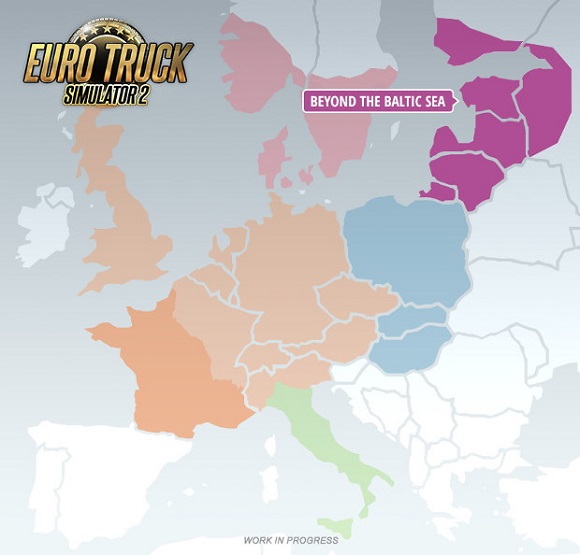 Euro Truck Simulator anuncia una expansión ambientada en los países bálticos